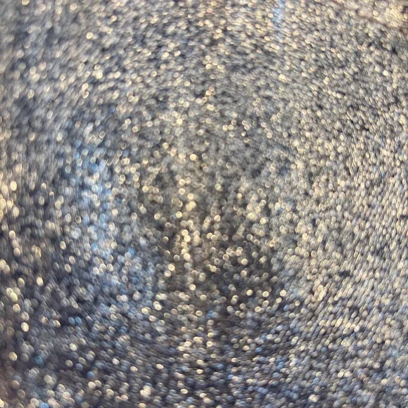 GAP NWT Stunning Metallic Silver Shine Women's 90s Straight Jeans 26R - Picture 6 of 6